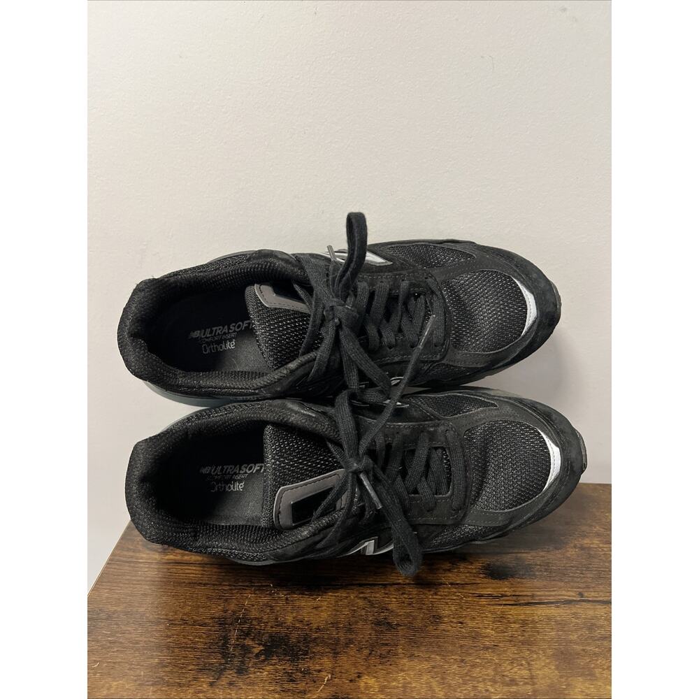 New Balance 990v5 Black/Silver Women’s Sz 9.5B ~ MADE IN USA, W990BK5 - Picture 11 of 13